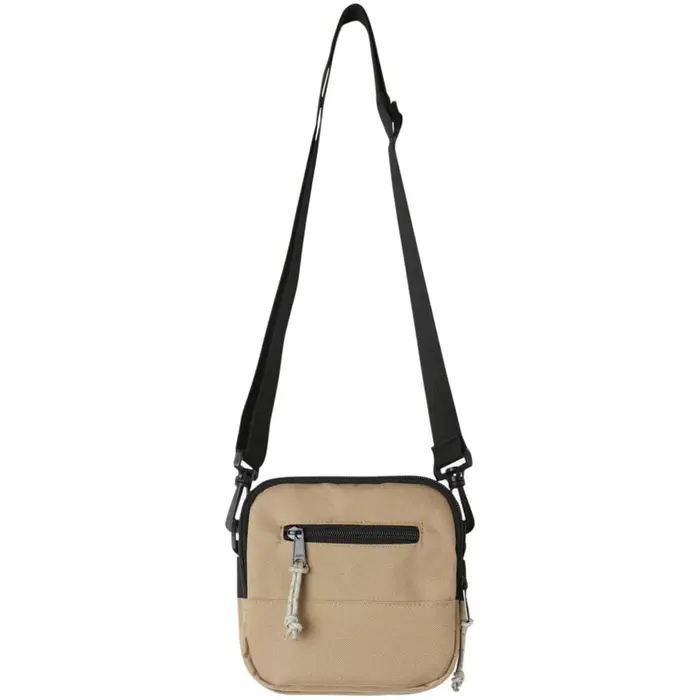 Obey Borsa a spalla Borsello Uomo Small Messenger Bag Caramel Brown Multicolore