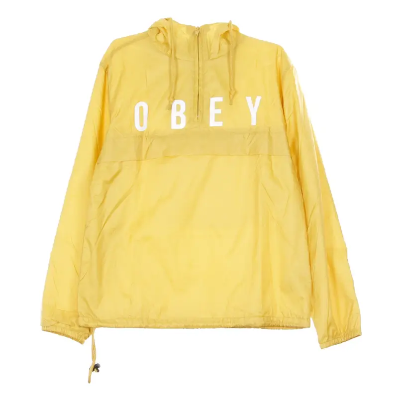 Obey Giacca a Vento Infilabile Donna Anyway Golden Yellow
