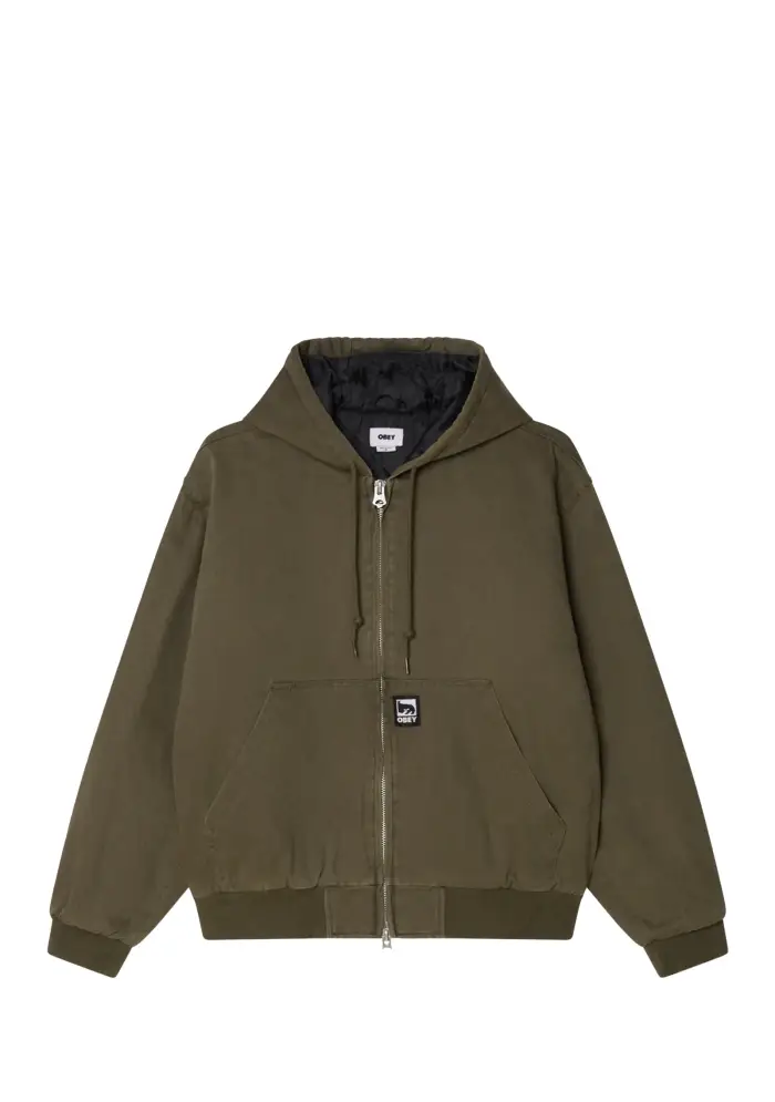 Obey Giubbino Uomo Kaki