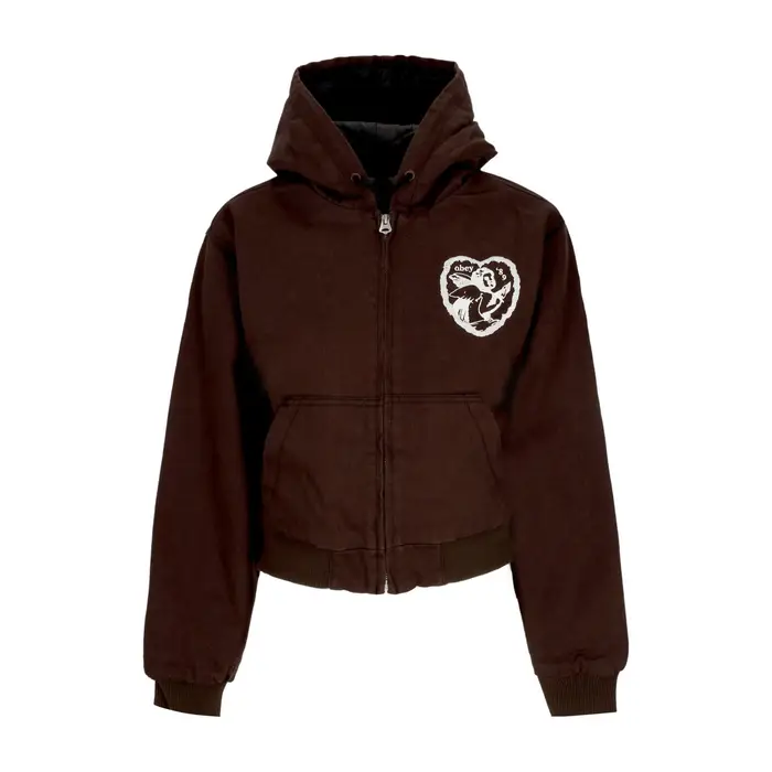 Giubbotto Corto Donna Salina Bomber Java Brown