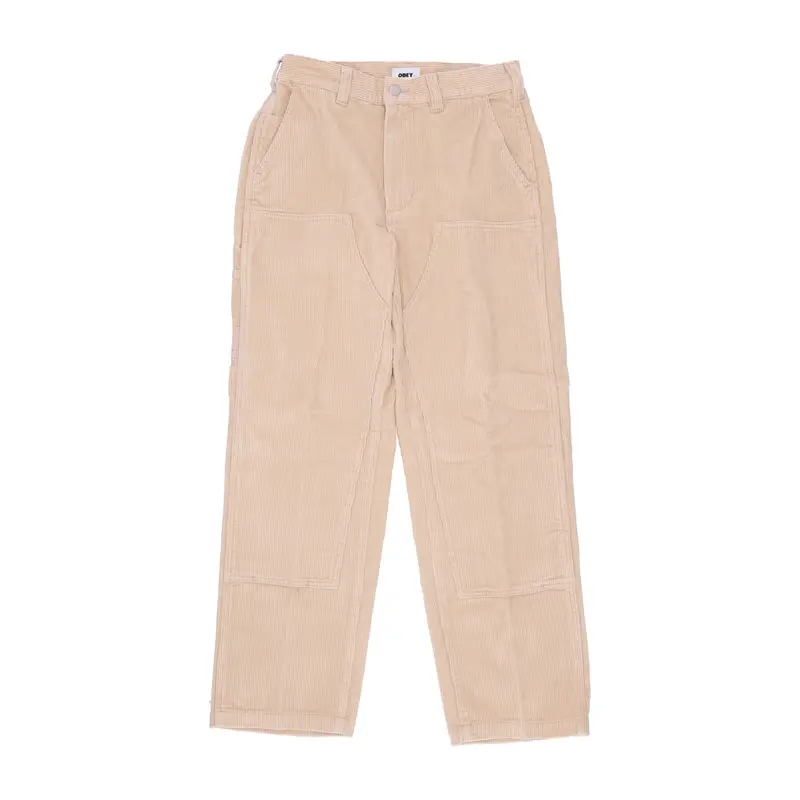 Obey Pantalone Lungo Uomo Big Timer Cord Pant Irish Cream
