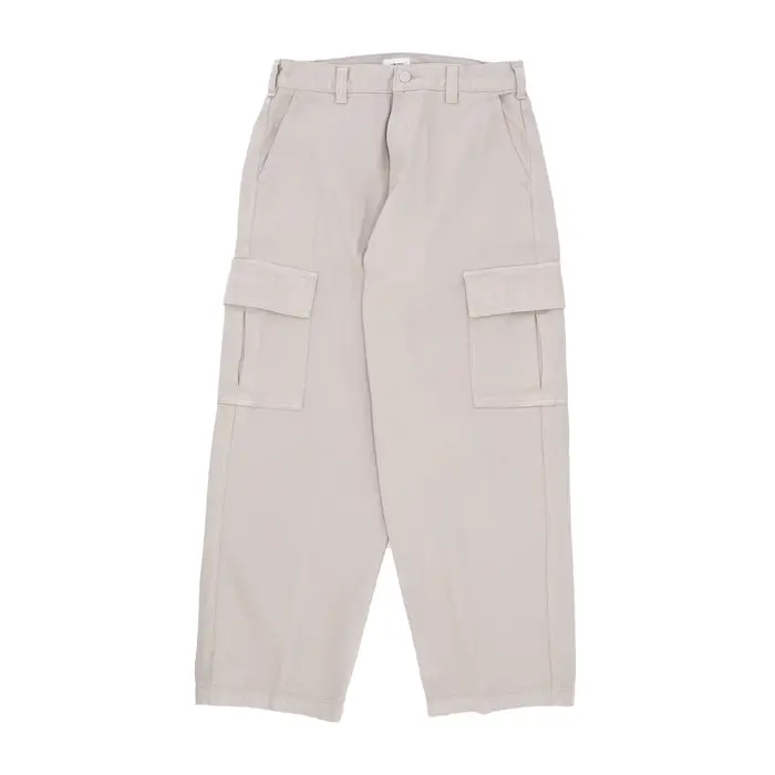 Pantalone Lungo Uomo Big Wig Cargo Denim Pant Silver Grey