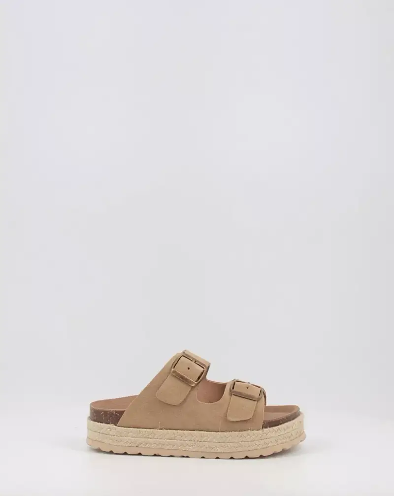 Obi shoes Sandali 800-2HE Taupe Misurare - 31, Colore - Talpa
