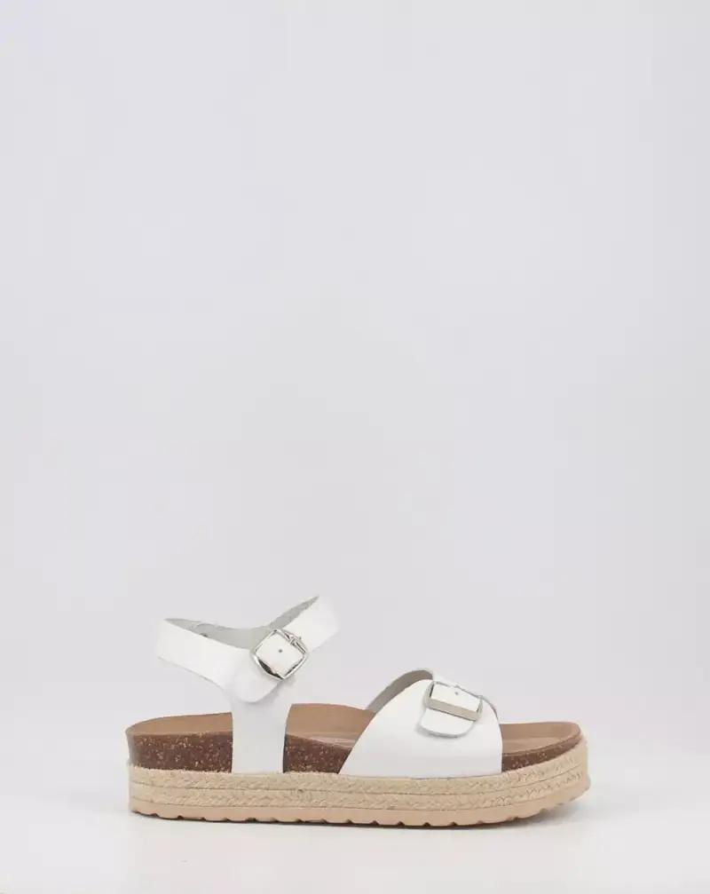 Obi shoes Sandali 801-HE-TAL Bianco Misurare - 35, Colore - Bianco