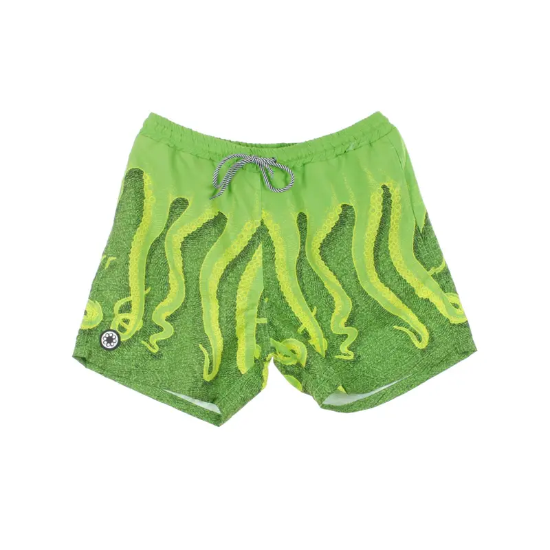 Octopus Costume Pantaloncino Uomo Cnc Swim Trunks Kiwi/lime
