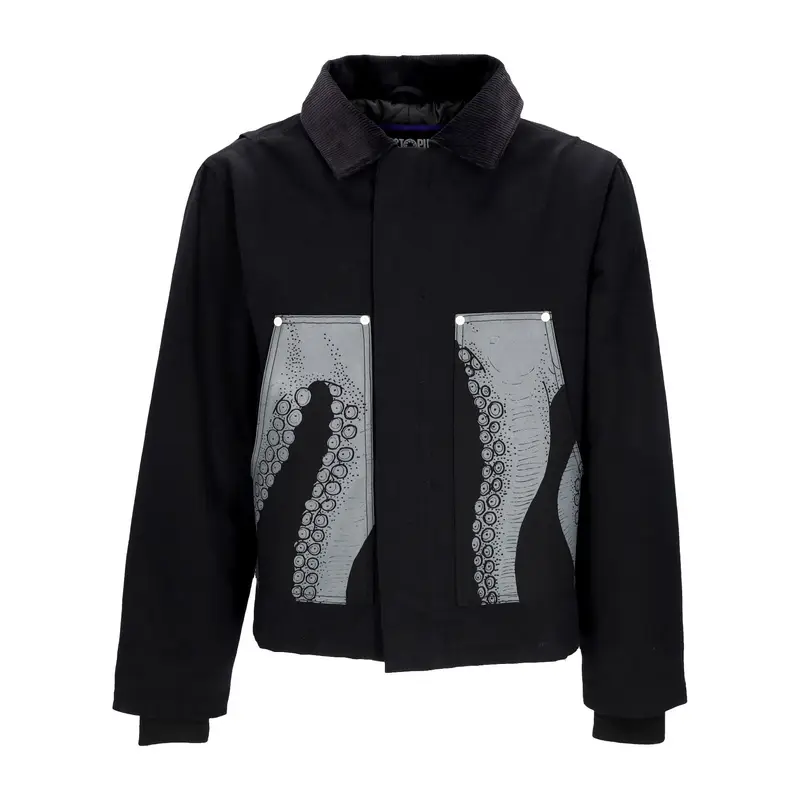 Octopus Giubbotto Uomo Hammer Work Jacket Black