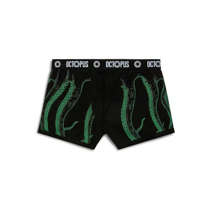 Octopus Mutande uomo Outline Verde
