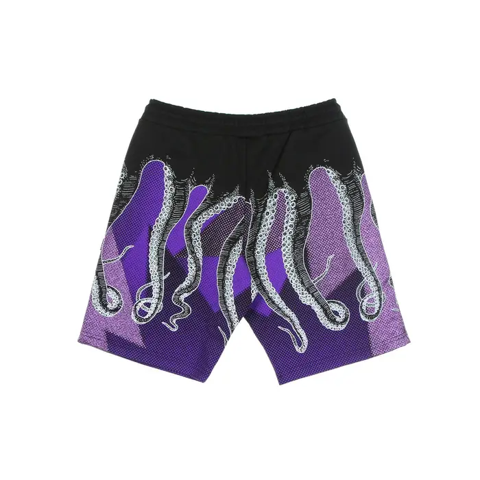 Octopus Pantalone Corto Tuta Felpato Uomo Goon Squad Sweatshorts X Space Jam Black