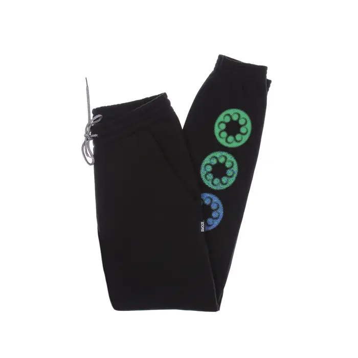 Octopus Pantalone Tuta Felpato Uomo Blurred Sweatpant Black