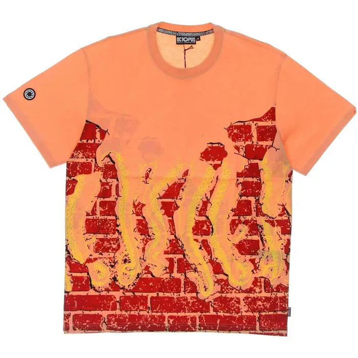 Octopus T-shirt Bricks Tee Multicolore
