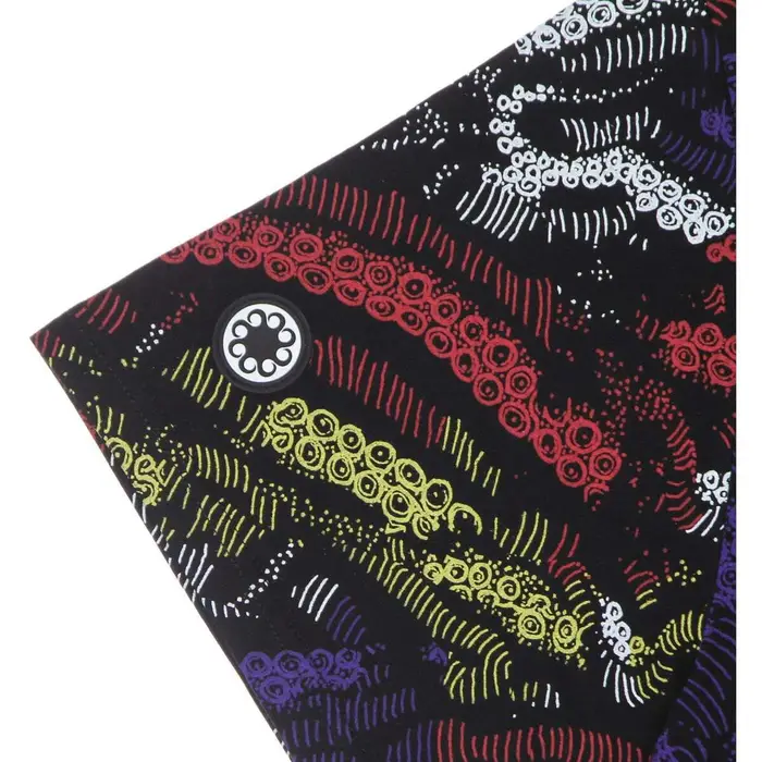 Octopus T-shirt Deco Tee Nero