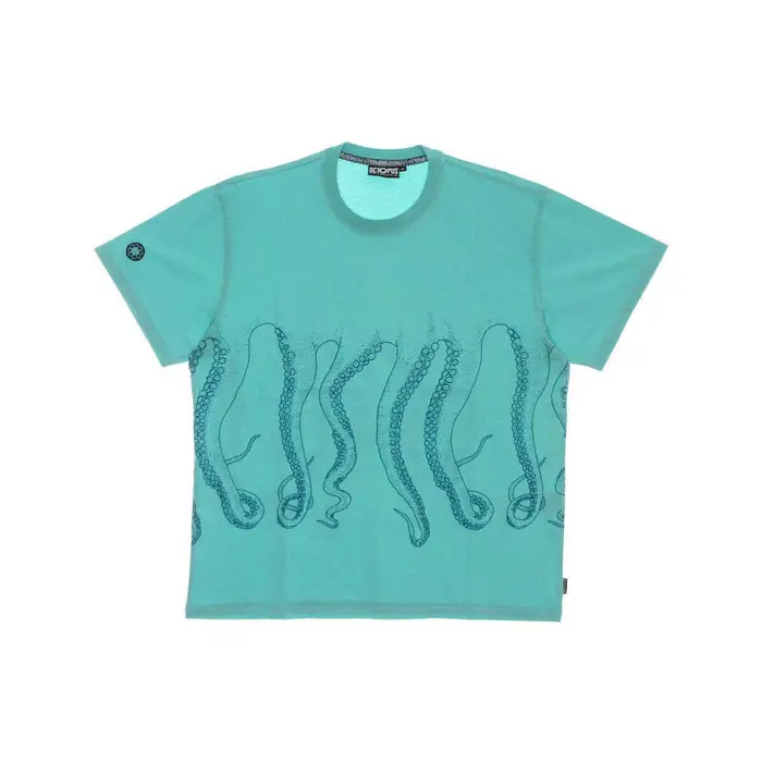 Octopus T-shirt Dy Tee Acquamarine Multicolore