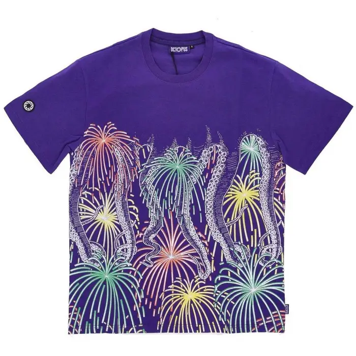 Octopus T-shirt eworks Tee Viola