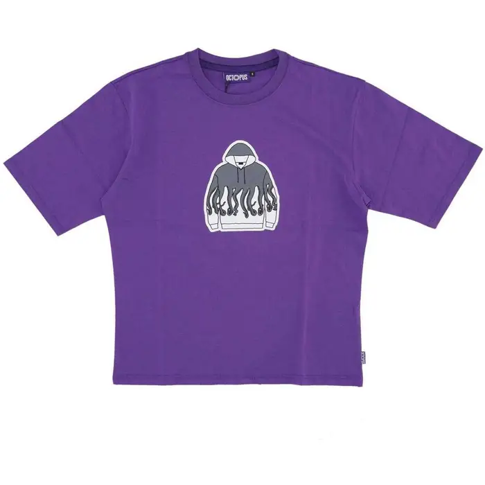 Octopus T-shirt Maglietta Uomo Iconic Tee Purple Viola