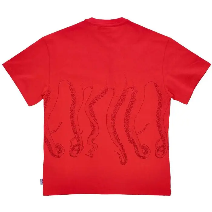 Octopus T-shirt Ocus Tee Rosso