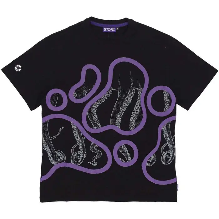 Octopus T-shirt Stain Tee Nero