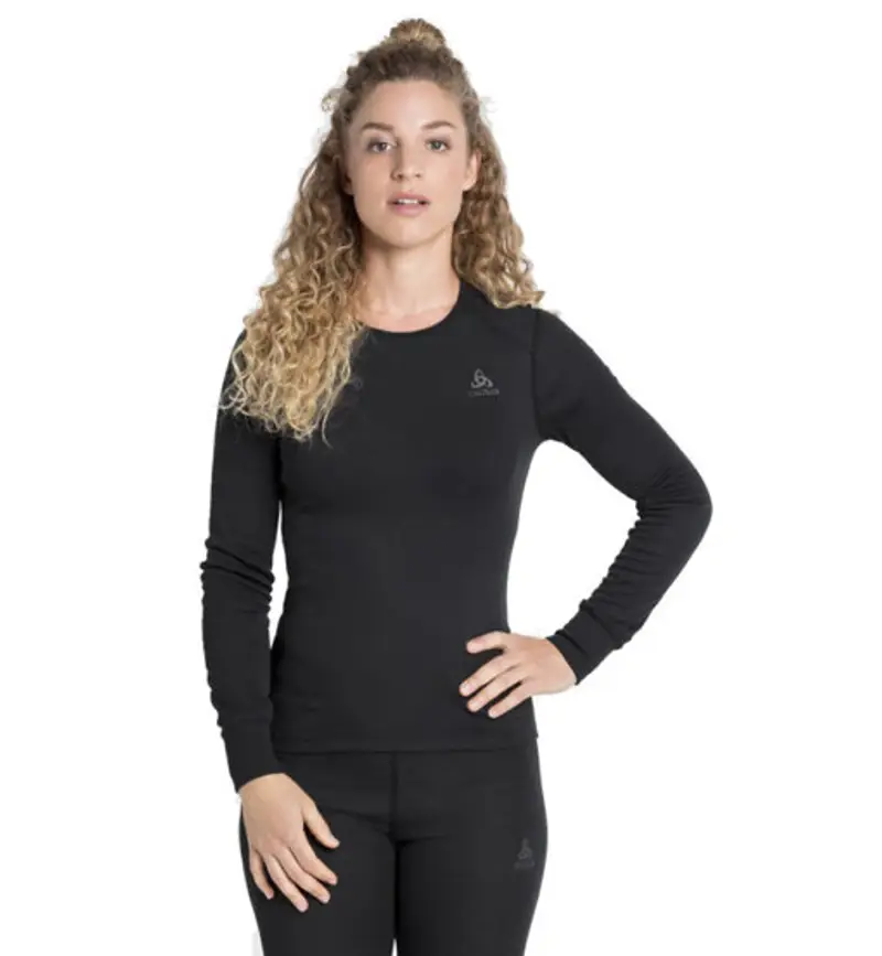 ODLO Active Warm Eco Baselayer - maglietta tecnica - donna Black