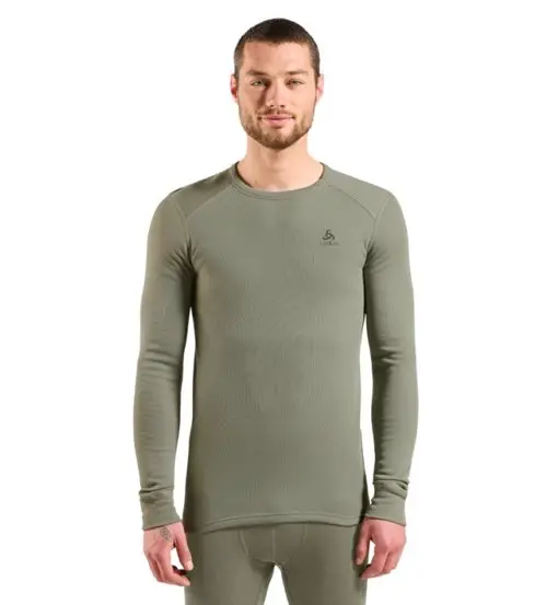 ODLO Active Warm Eco - maglietta tecnica - uomo Green