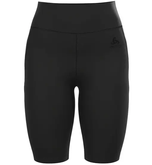 ODLO Ascent Medium Support - pantaloni corti trekking - donna Black