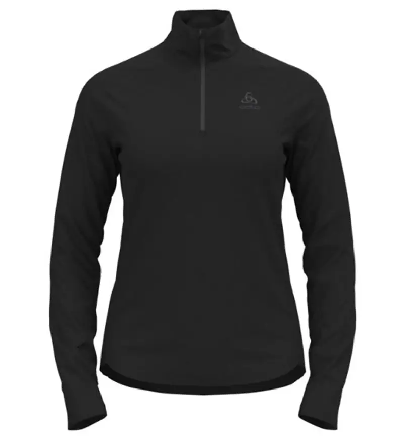 ODLO Berra Mid Layer - felpa in pile - donna Black