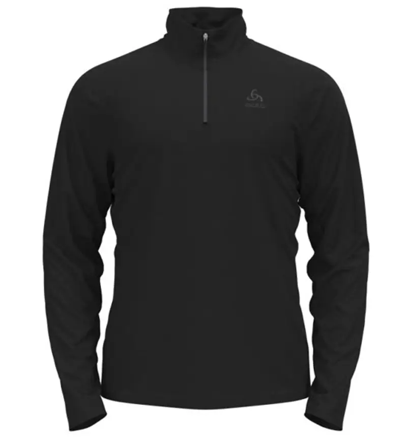 ODLO Berra Mid Layer - felpa in pile - uomo Black