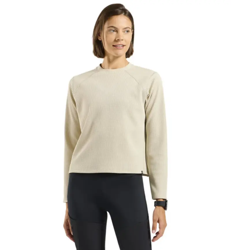 ODLO Cubic W - felpa in pile - donna Beige