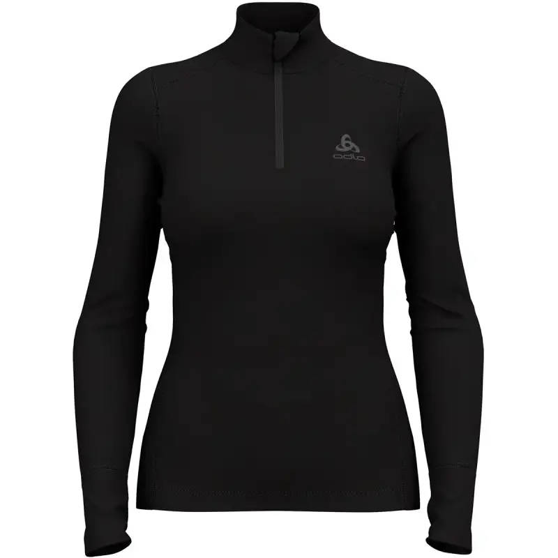 Odlo Intimo da donna in lana con mezza cerniera Merino 200