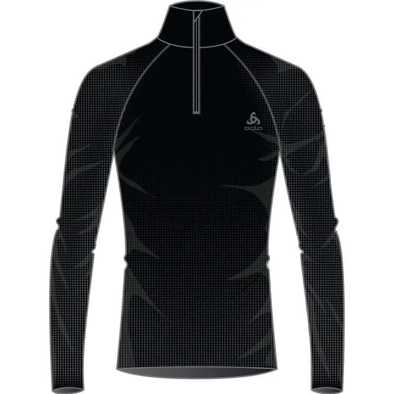 Odlo Maglia maniche lunghe Turtle neck half zip Performa
