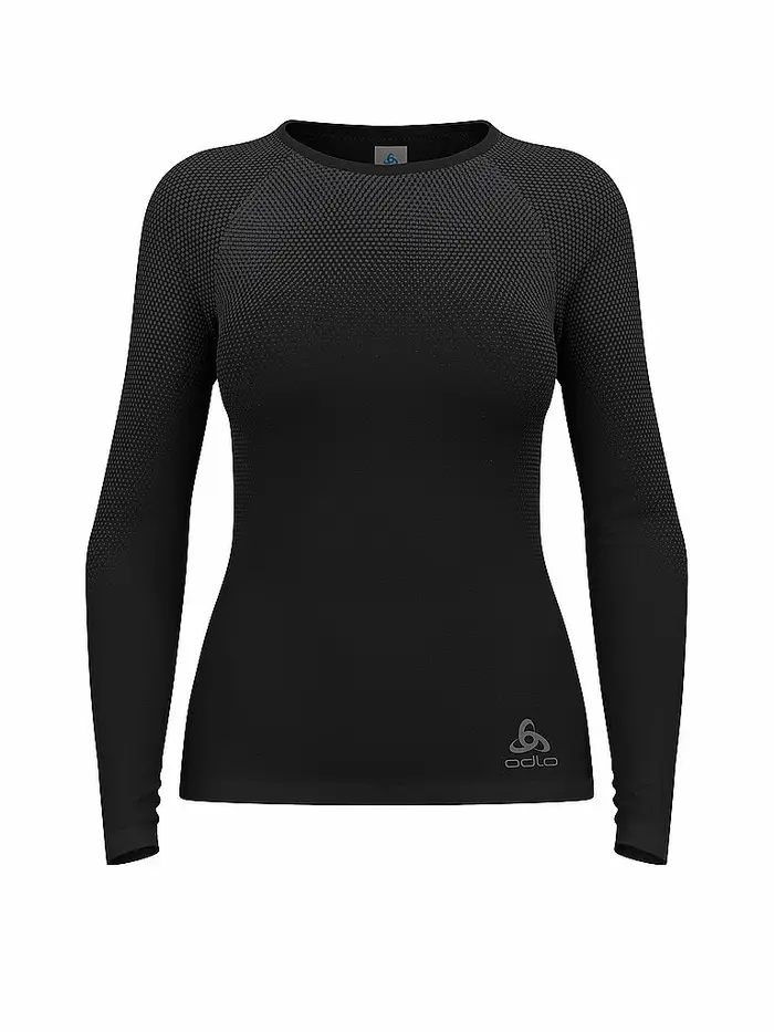 Maglietta da running da donna Performance Light Base Layer nero |