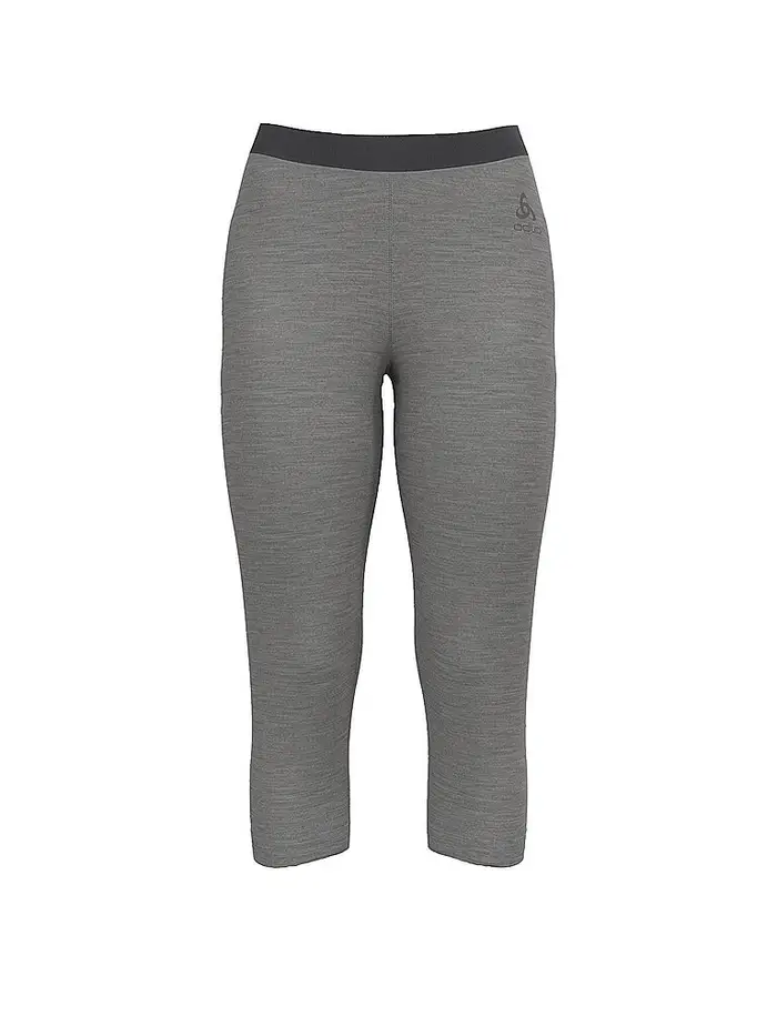 Odlo Pantaloni da donna Merino 200 3/4 grigio
