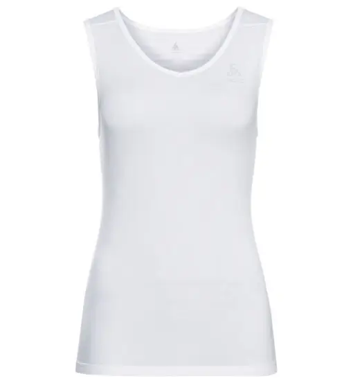 ODLO Performance V Neck W - top tecnico - donna White