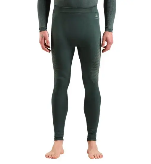 ODLO Performance Warm Eco Baselayer - calzamaglia - uomo Green