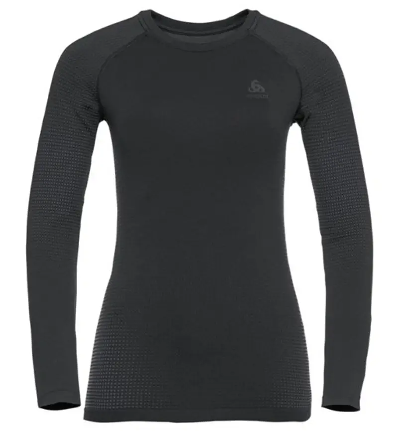 ODLO Performance Warm Eco Baselayer - maglietta tecnica - donna Black