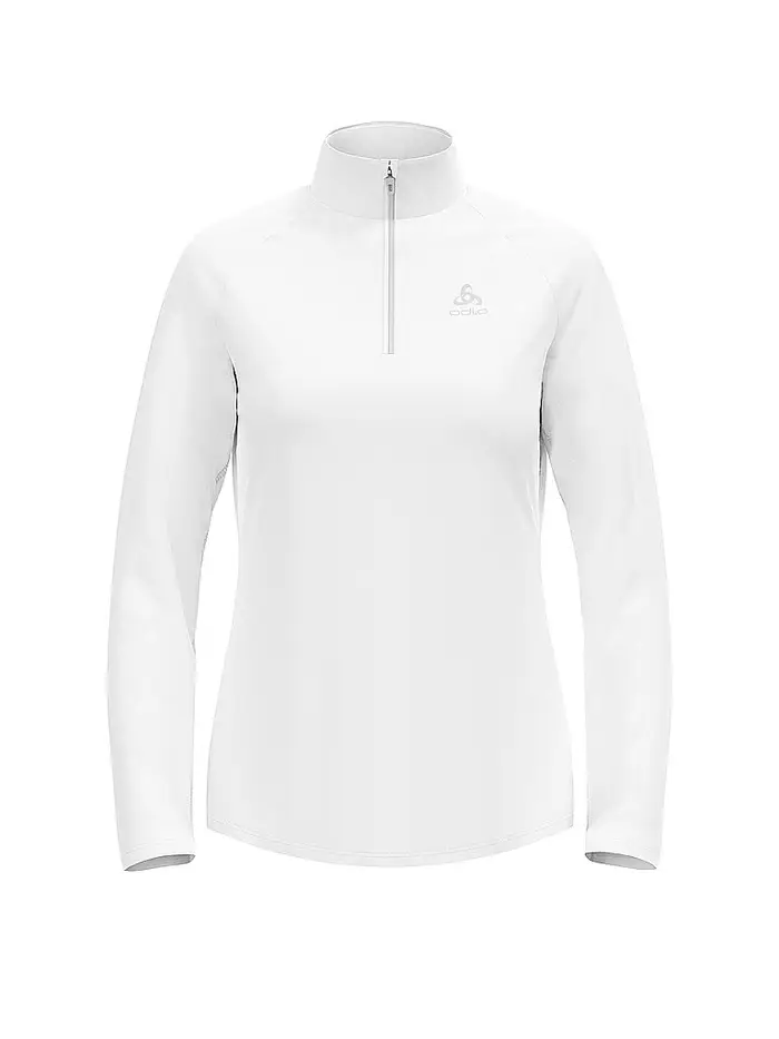 Zipshirt intimo da donna Besso Mid Layer bianco | XL