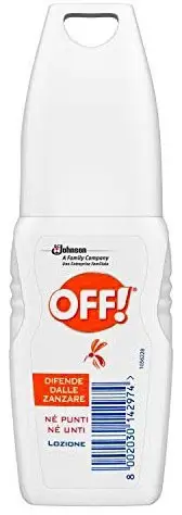 Off Lozione Repellente Antizanzara Per Il Corpo 100 Ml
