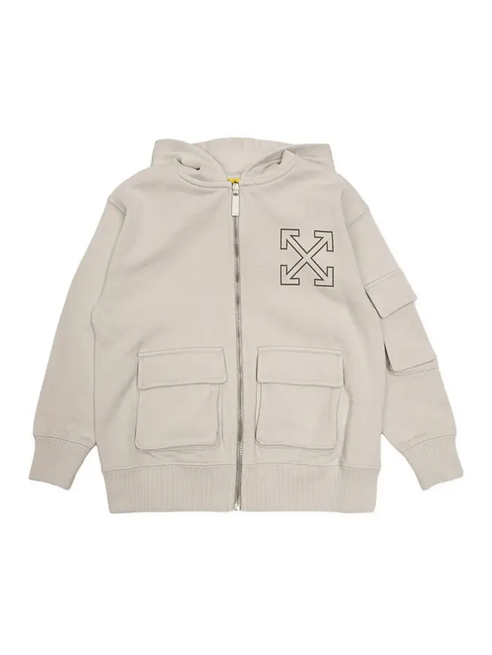 Off-White Felpa Beige