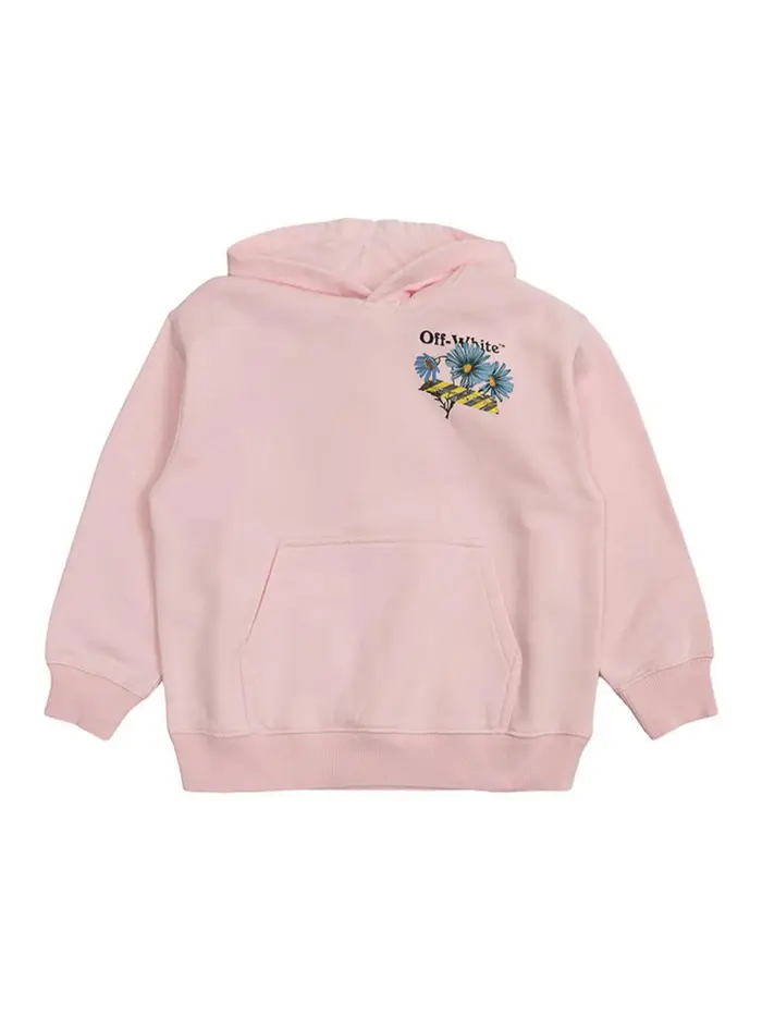 Off-White Felpa Color Carne E Neutri