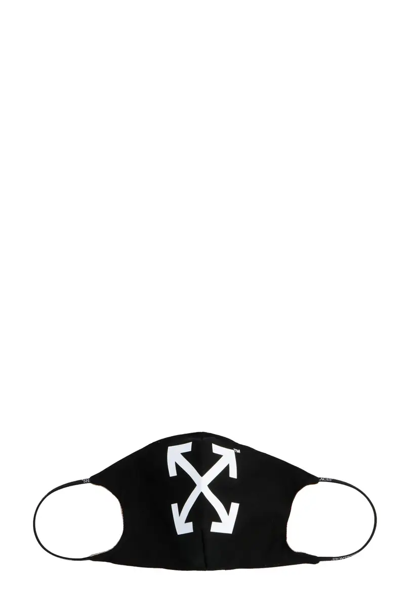 OFF-WHITE Mascherina Arrows Simple Nero