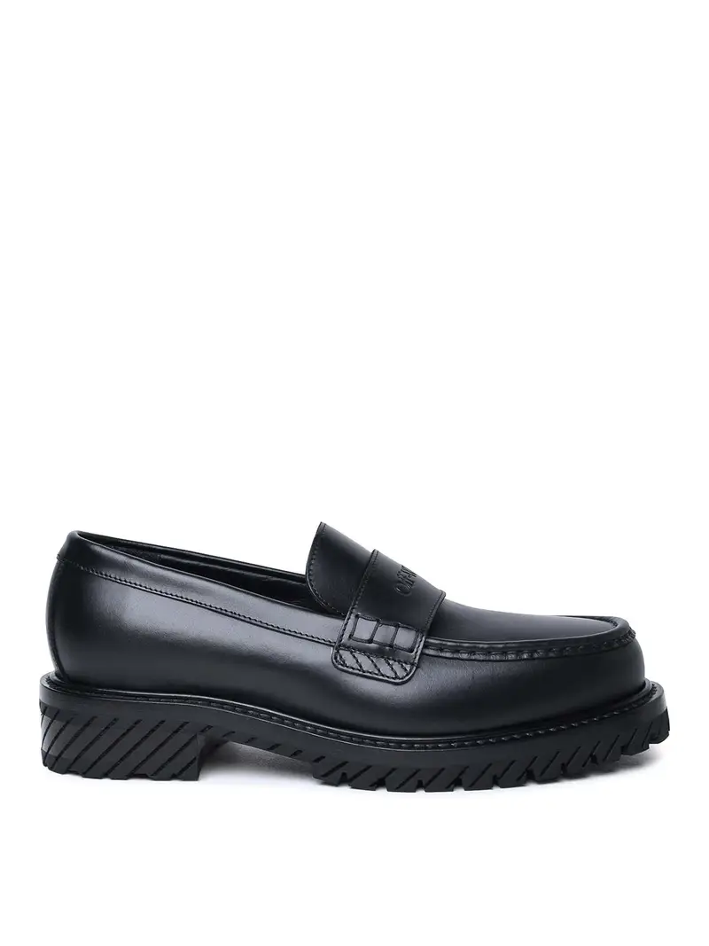 Off-White Mocassino Militare Nero