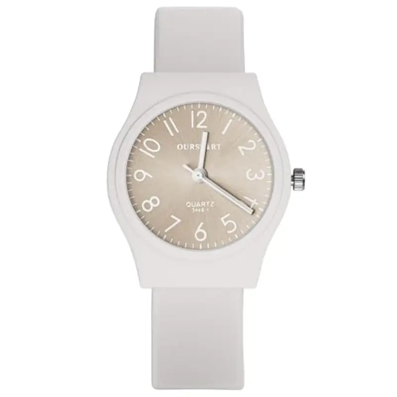 OFFCUP Orologio da Donna, Orologio Analogico al Quarzo Donna, Orologio da Polso Donna Con Cinturino in Silicone Casual O Attività Sportive