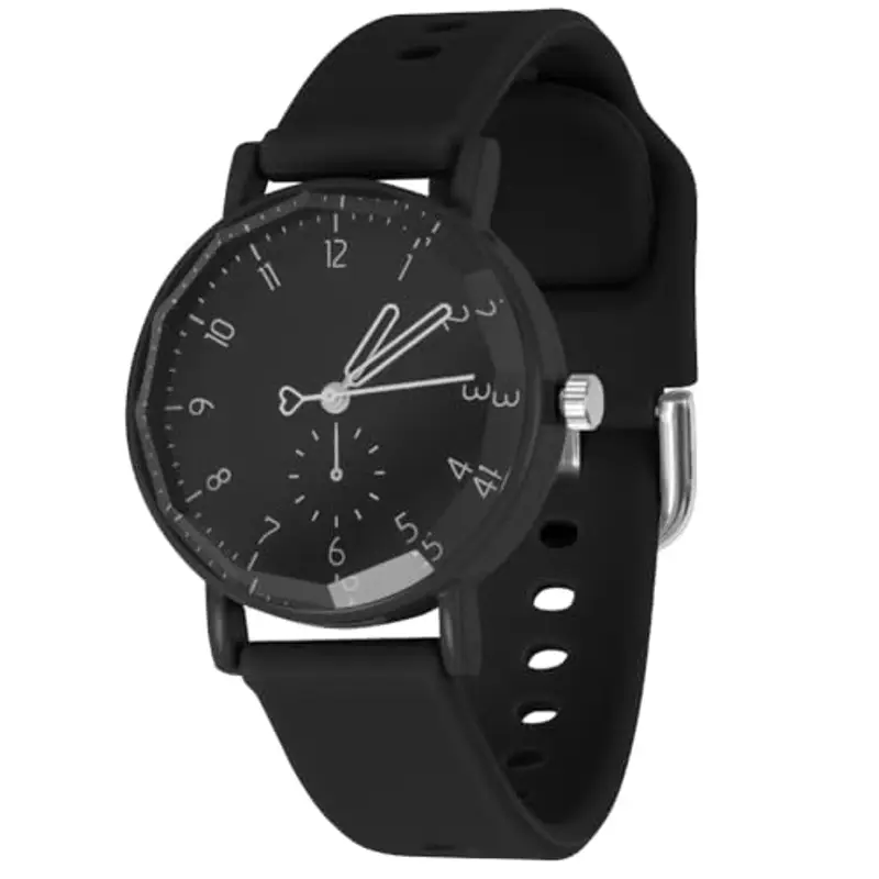 OFFCUP Orologio da Donna, Orologio Analogico al Quarzo Donna, Orologio da Polso Donna Con Cinturino in Silicone Casual O Attività Sportive