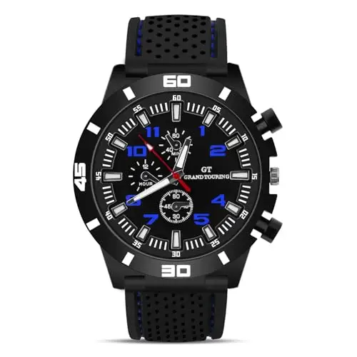 OFFCUP Orologio Uomo Orologio Analogico al Quarzo Orologio da Uomo Cronografo Orologio da Polso Casual Orologi Sportivo