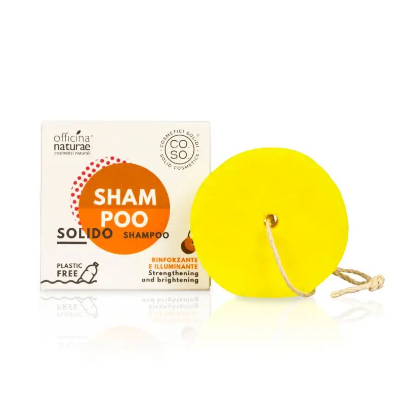 Officina Naturae CO SO Cosmetici Solidi SHAMPOO SOLIDO RINFORZANTE ED ILLUMINANTE CO SO 64g - Shampoo Rinforzante