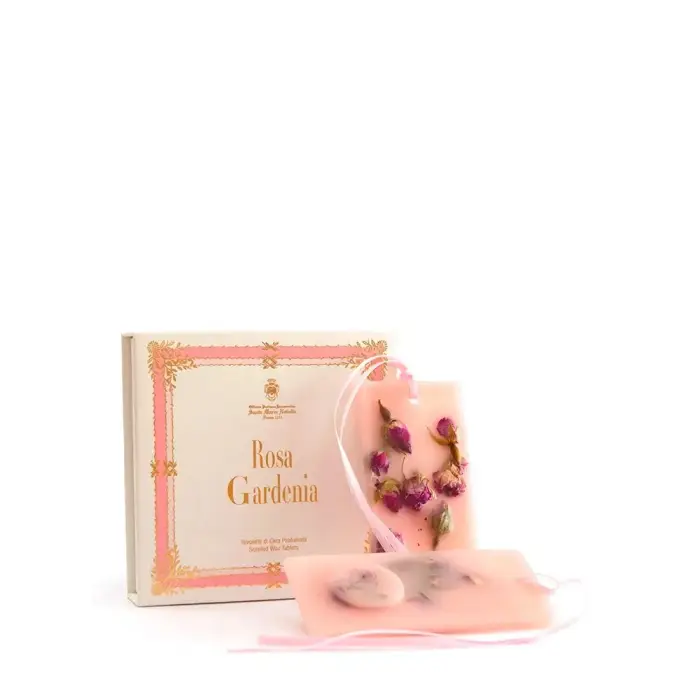 Rosa Gardenia 2 pezzi - Tavolette di Cera Profumate