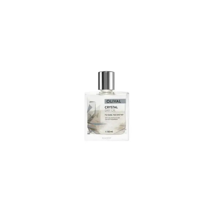 Olival Crystal olio secco multifunzione con glitter per viso, corpo e capelli 50 ml