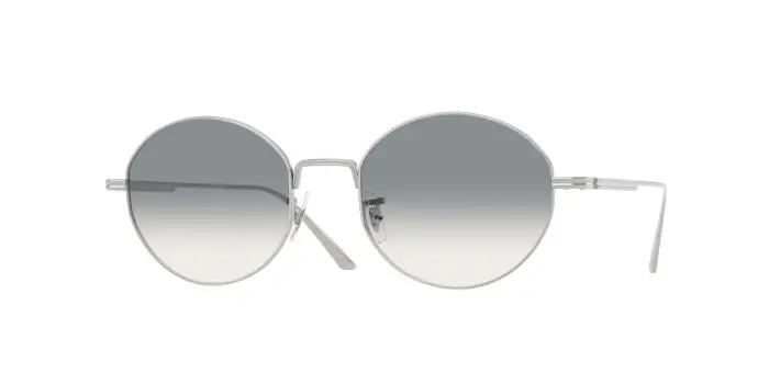 Donna Oliver Peoples OV1376S 1994C 503611 Occhiali da sole Metallo Argento Grigio Rotonda Normale Sfumato