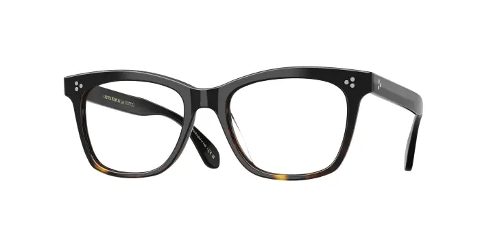 Oliver Peoples Donna OV5375U PENNEY 1722 Montature da vista Acetato Nero Trasparente Pillow Normale