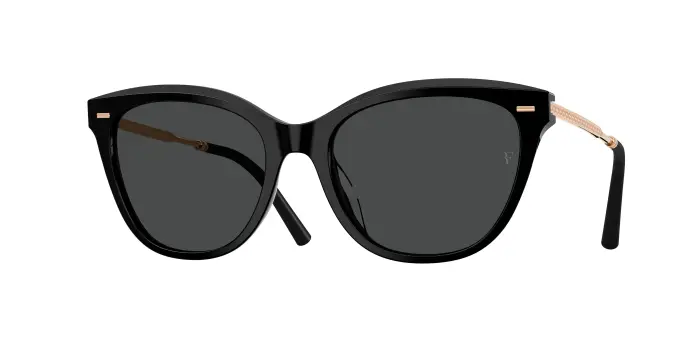 Oliver Peoples Donna OV5597SU MRS FEDERER 100587 Occhiali da sole Acetato Nero Grigio Farfalla Normale