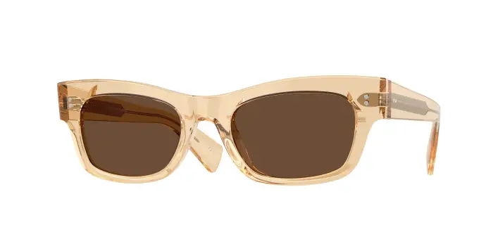 Oliver Peoples Donna OV5609SU SONIA 1766AN Occhiali da sole Acetato Marrone Marrone Pillow Polarizzata