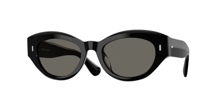 Oliver Peoples Donna OV5615SU LERRUE 1731R5 Occhiali da sole Acetato Nero Rotonda Normale